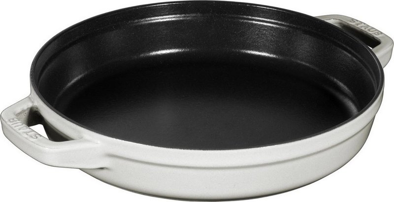 Staub Cocotte rund 24 cm Weisser Trüffel stackable 