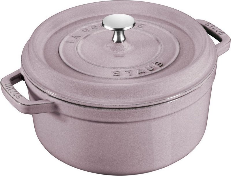 Staub Cocotte rund 22 cm Kirschblüte 