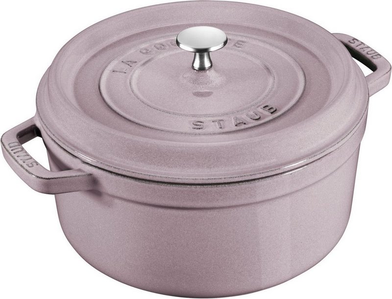 Staub Cocotte rund 24 cm Kirschblüte 