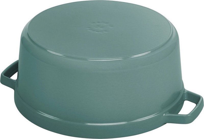 Staub Cocotte rund 26 cm Eucalyptus 