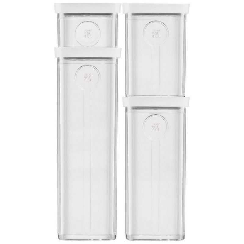 Zwilling Cube Box 4S 29.5x10.7x10.7cm 1.7l Transparent-weiss 
