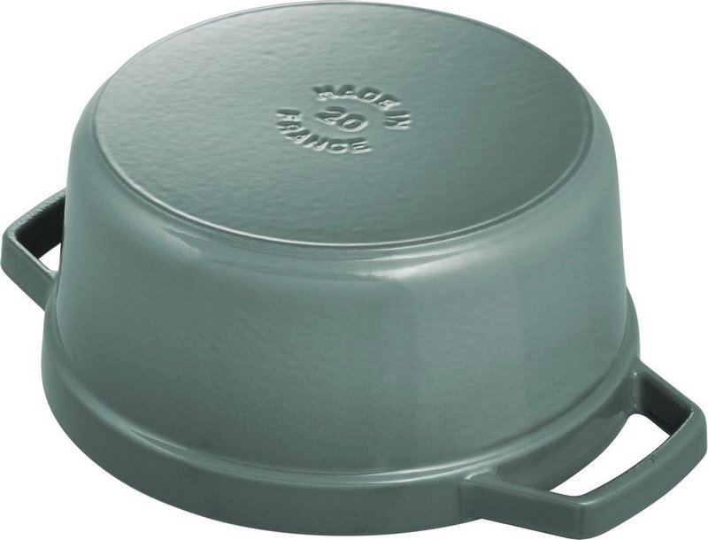 Staub Cocotte rund 20 cm Eucalyptus 