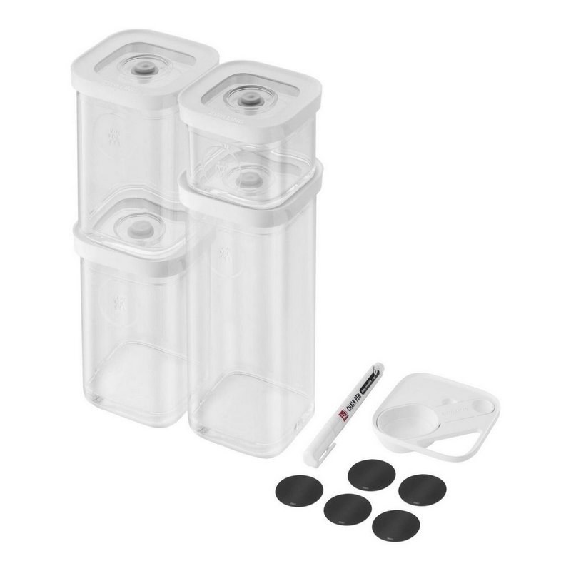 Zwilling 6tlg Cube Box Set S transparent-weiss 