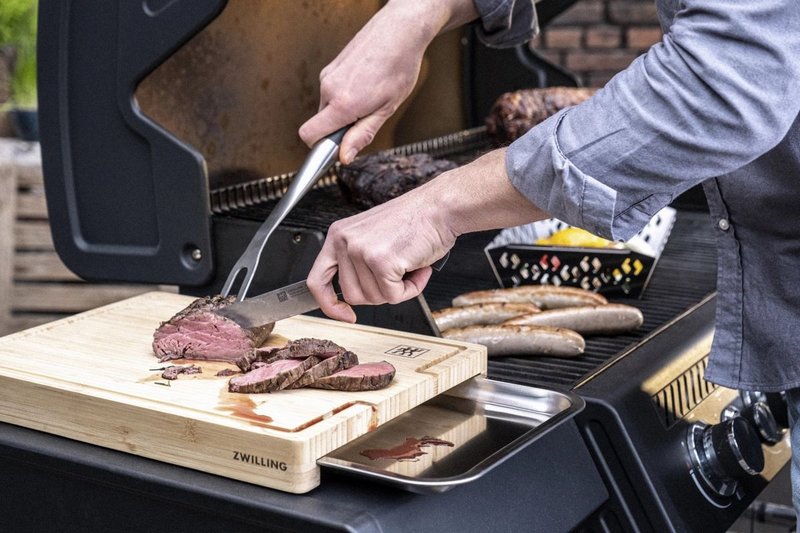 Zwilling Schneidebrett BBQ mit Schublade 