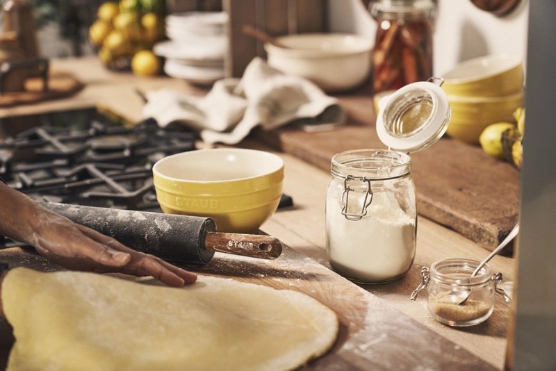 Staub Teigroller Akazie 