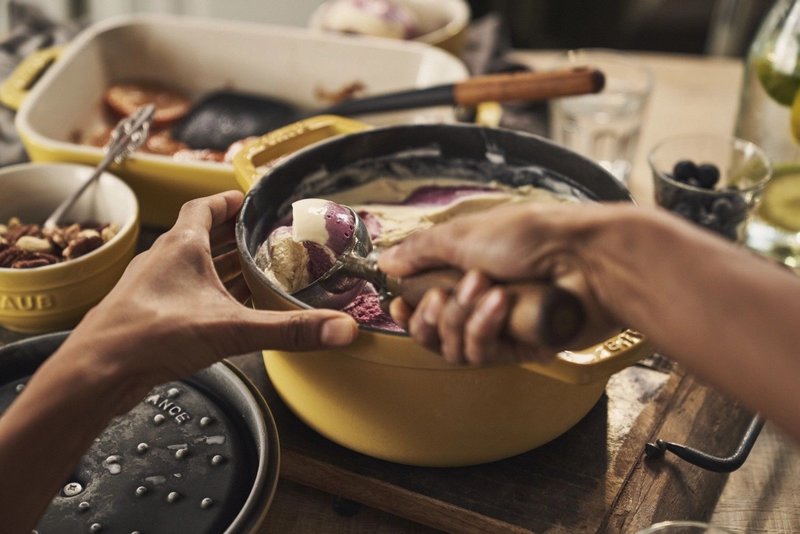 Staub Cocotte rund 26 cm Citron 