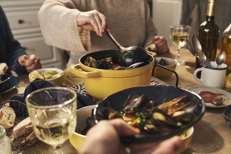 Staub Cocotte rund 24 cm Citron 