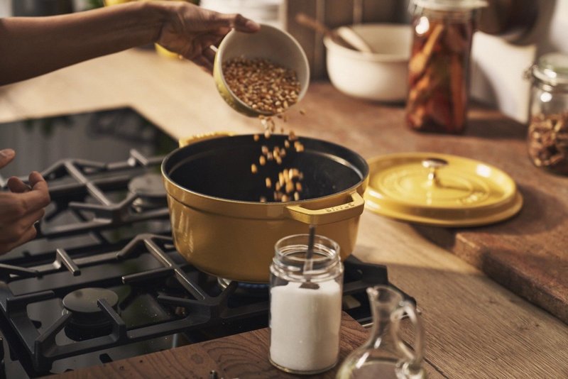 Staub Cocotte rund 24 cm Citron 