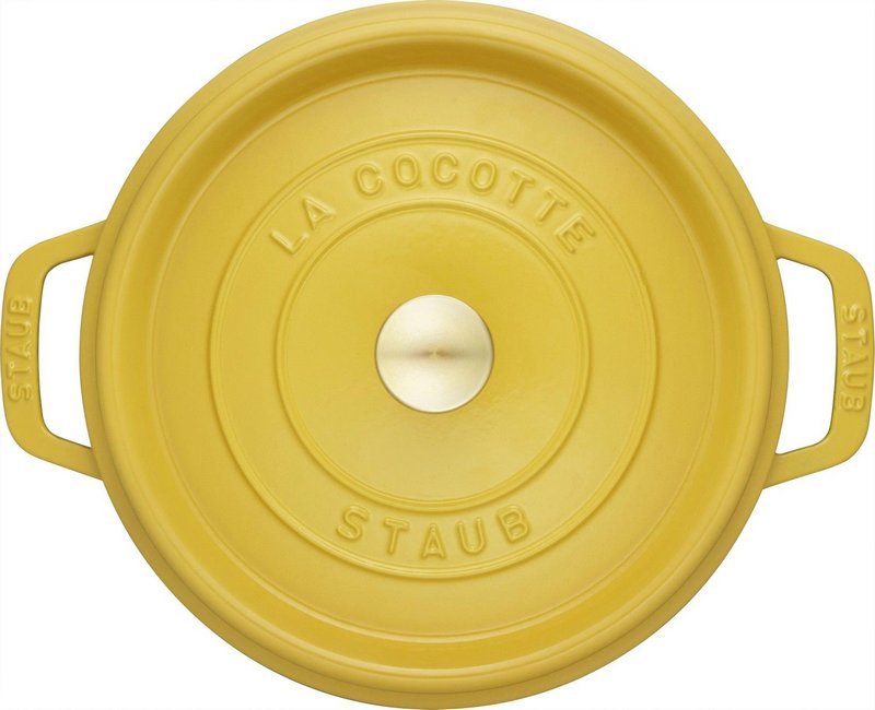 Staub Cocotte rund 24 cm Citron 