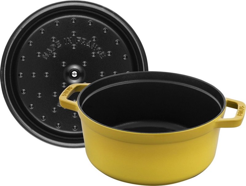 Staub Cocotte rund 24 cm Citron 