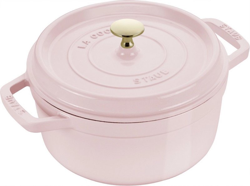 Staub Cocotte rund 24cm Sorbet Rose 