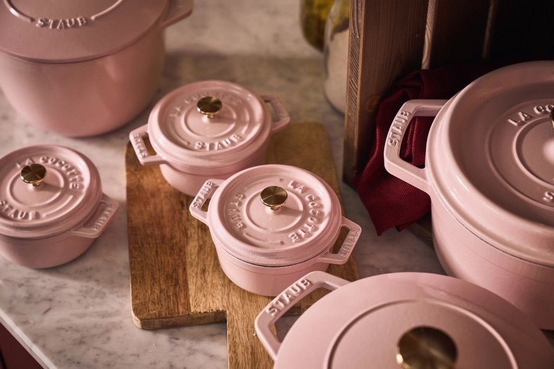 Staub Cocotte rund 24cm Sorbet Rose 