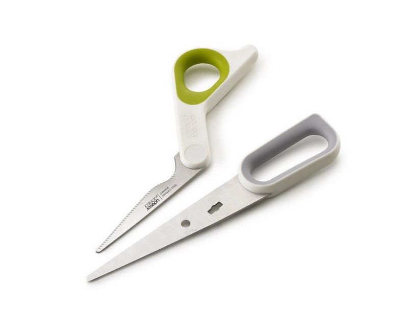 Joseph Joseph PowerGrip Küchenschere weiss grün 22.4x9.1x1.8cm 