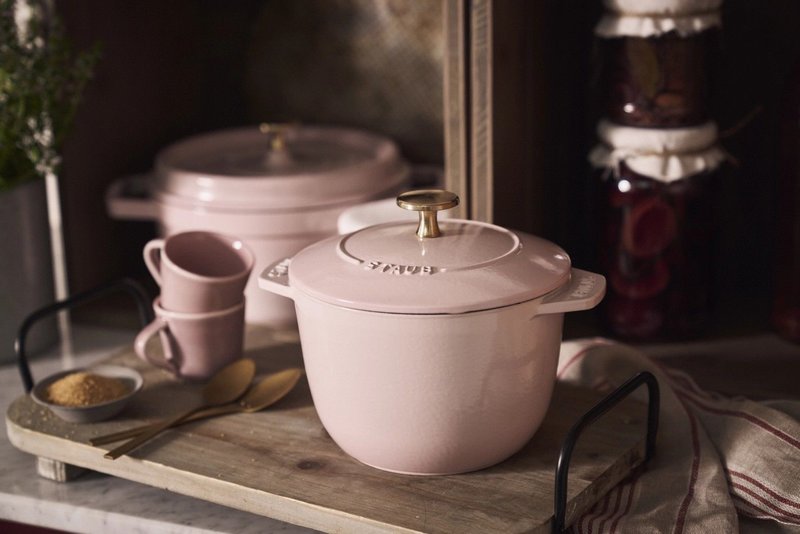 Staub Cocotte rund 26 cm Sorbet Rose 
