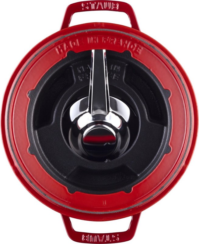 Staub Fondue Set 20 cm Kirsch Rot 