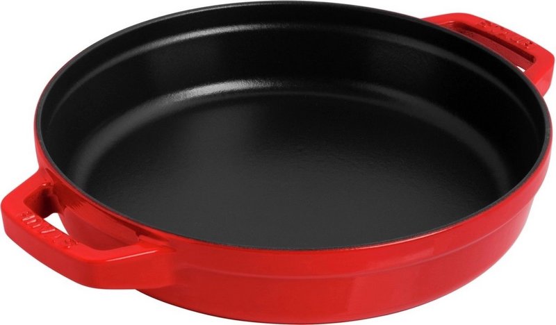 Staub Cocotte rund 24 cm Kirsch Rot 