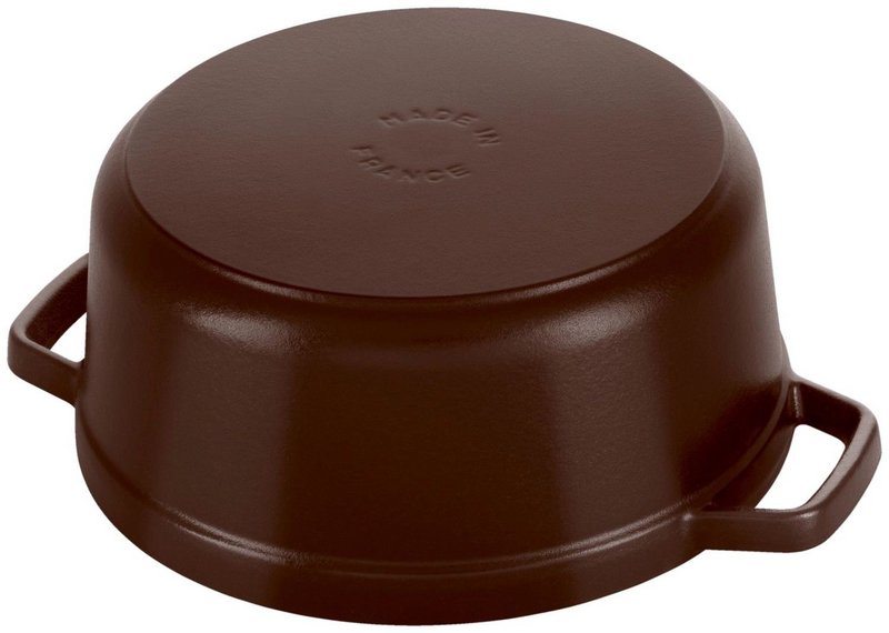 Staub Cocotte rund 20cm chocolat 