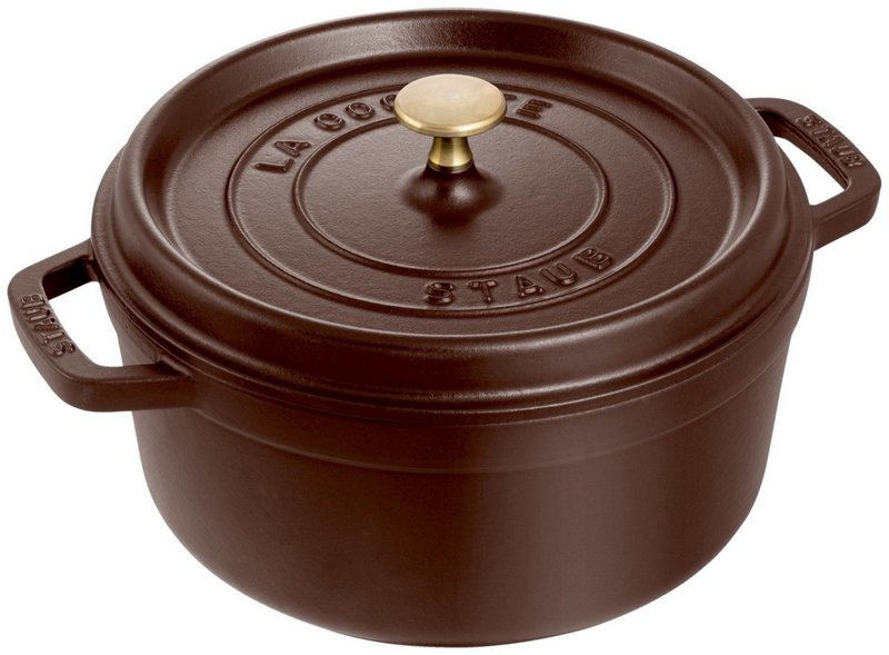 Staub Cocotte rund 26cm chocolat 
