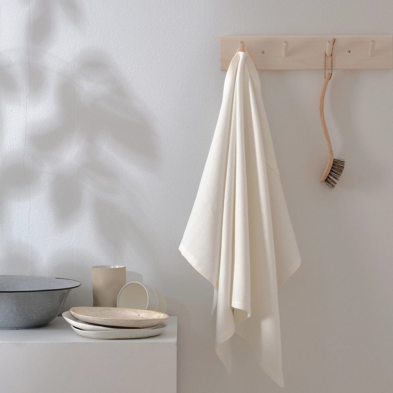 The Organic Company Geschirrtuch natural white 