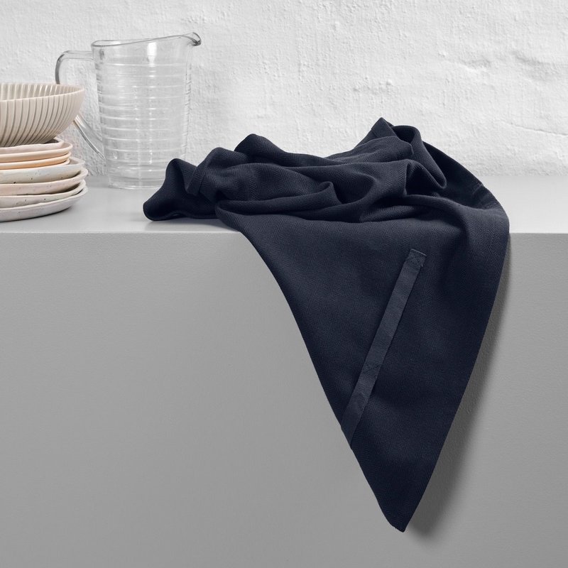 The Organic Company Geschirrtuch dark blue 