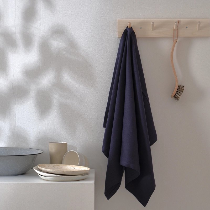 The Organic Company Geschirrtuch dark blue 