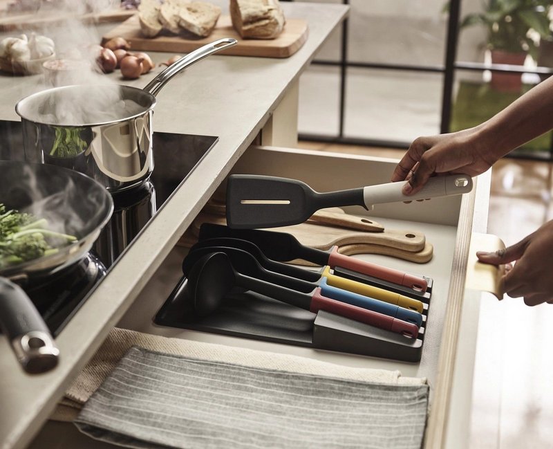 JosephJoseph Utensils Set Elevate für Küchenschublade 