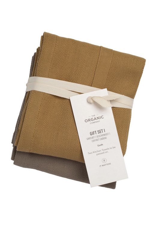 The Organic Company Geschirrtuch earth 