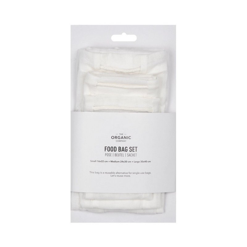 The Organic Company Beutel Food bag natural white 
