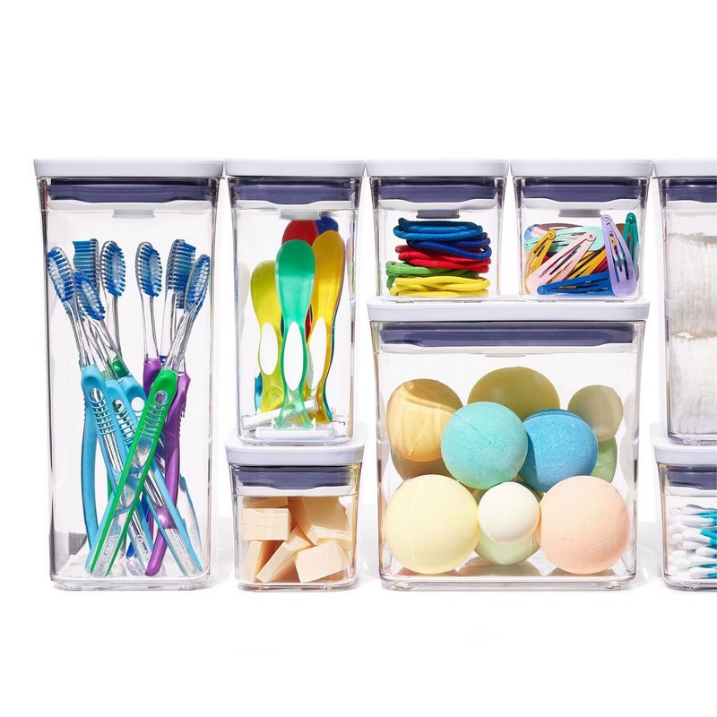 OXO Pop Container Set mit Messlöffel 0.6l 1.6l 2.6l 