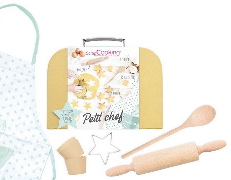 Scrap Cooking Kinder Back Köfferchen Little Chef 