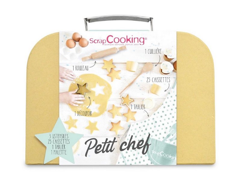 Scrap Cooking Kinder Back Köfferchen Little Chef 