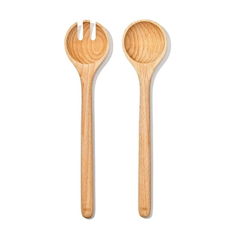 OXO Salatbesteck Holz 