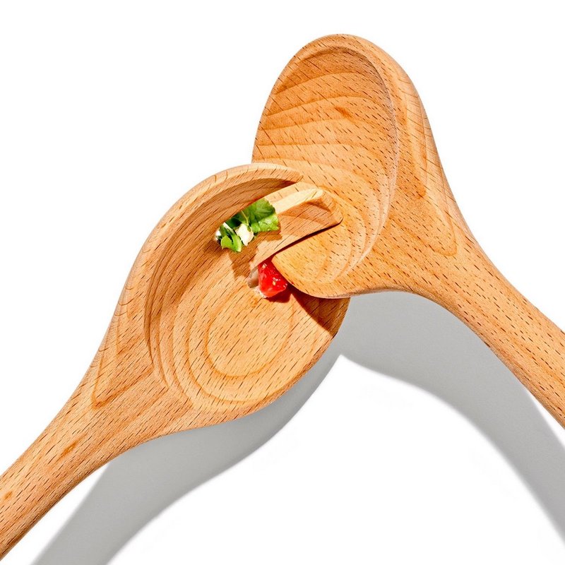 OXO Salatbesteck Holz 