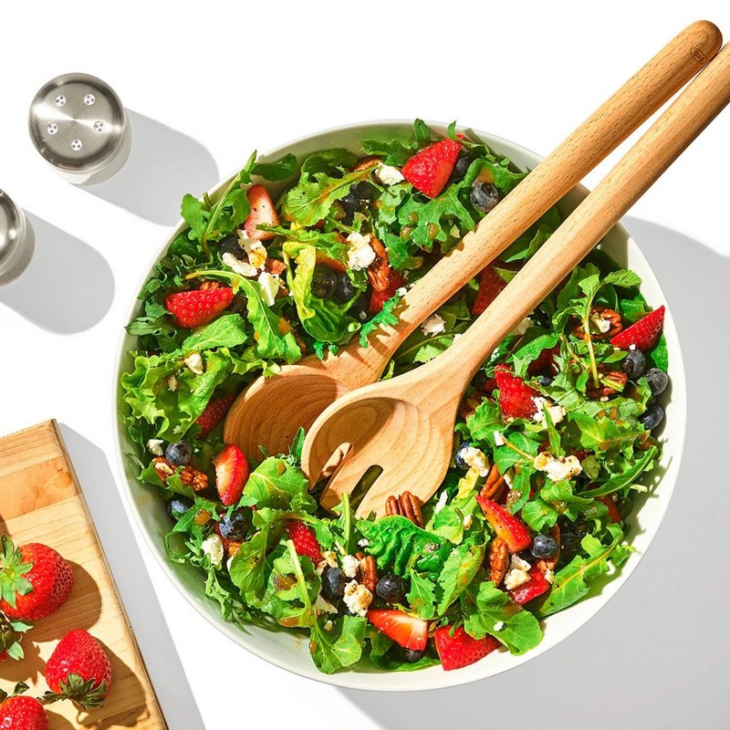 OXO Salatbesteck Holz 
