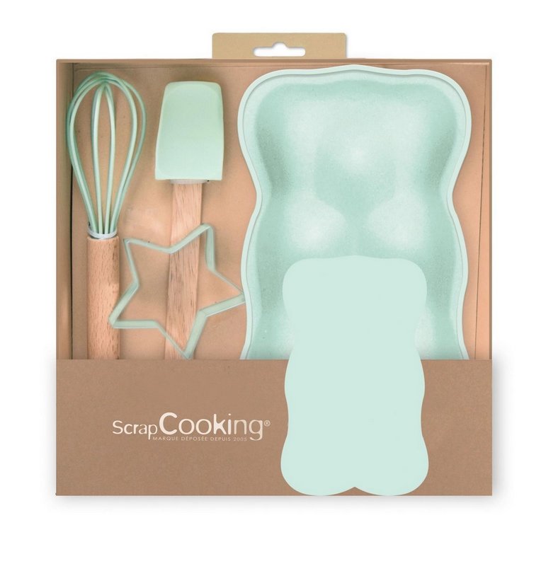 Scrap Cooking Kinderbackset Teddy Bär 