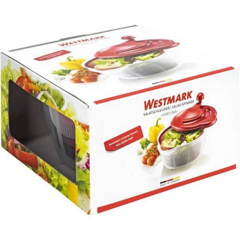 Westmark Salatschleuder Fortuna rot 