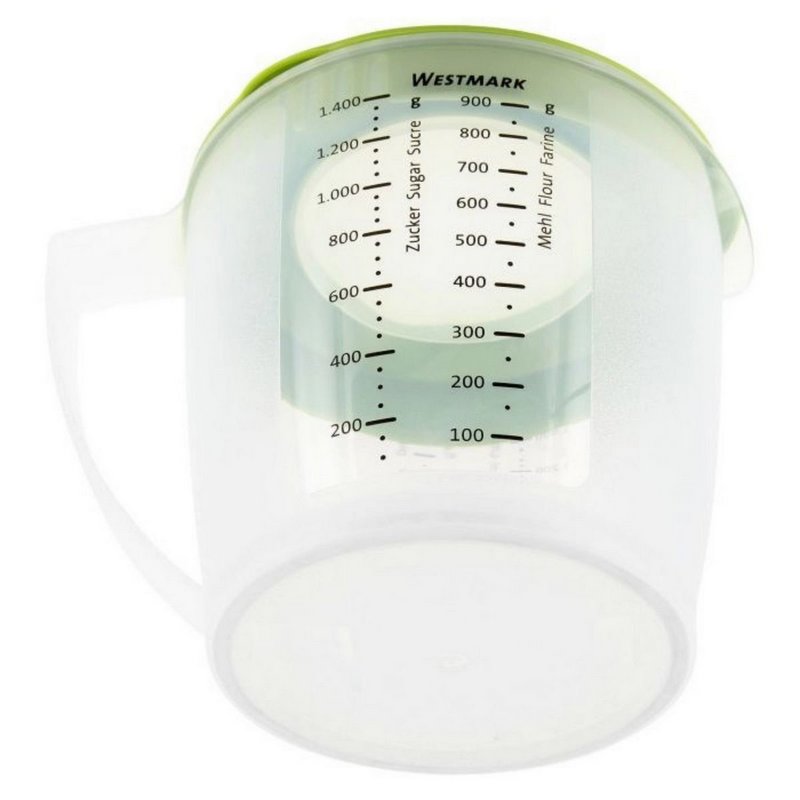 Westmark Rührbecher mit Deckel Helena 1.4l apfelgrün 