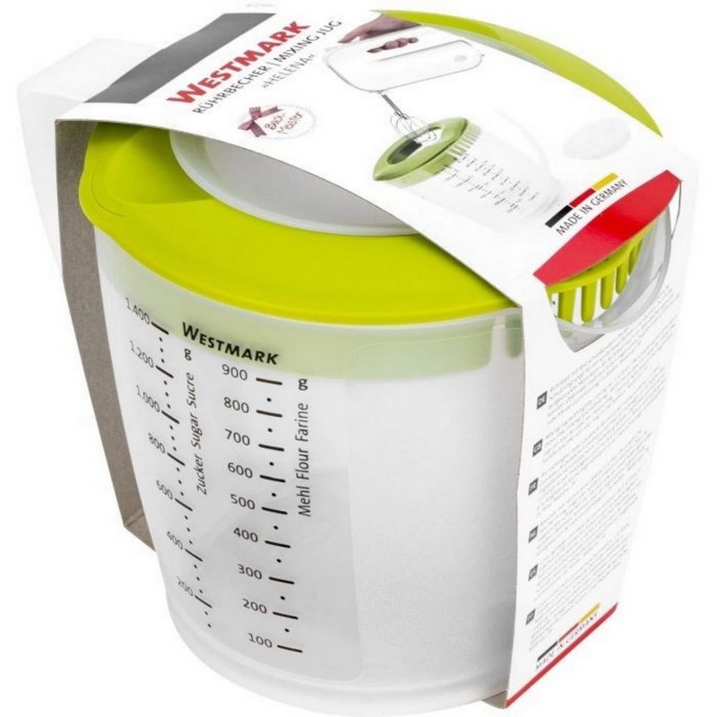 Westmark Rührbecher mit Deckel Helena 1.4l apfelgrün 