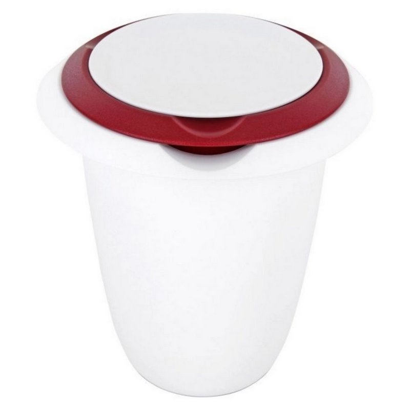 Westmark Quirltopf mit Spritzschutz rot 1 lt 