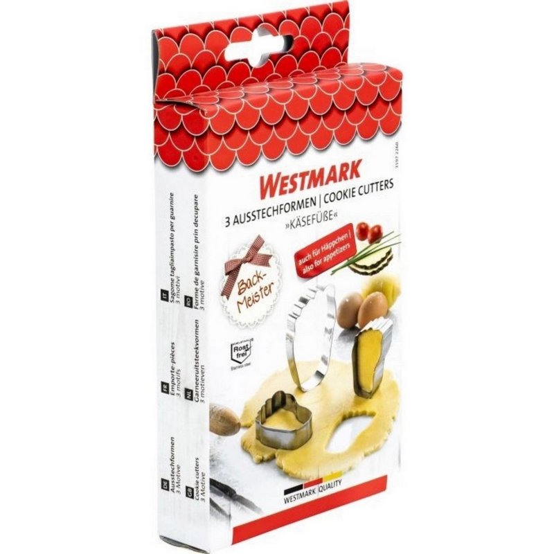 Westmark Ausstechform Füsse 