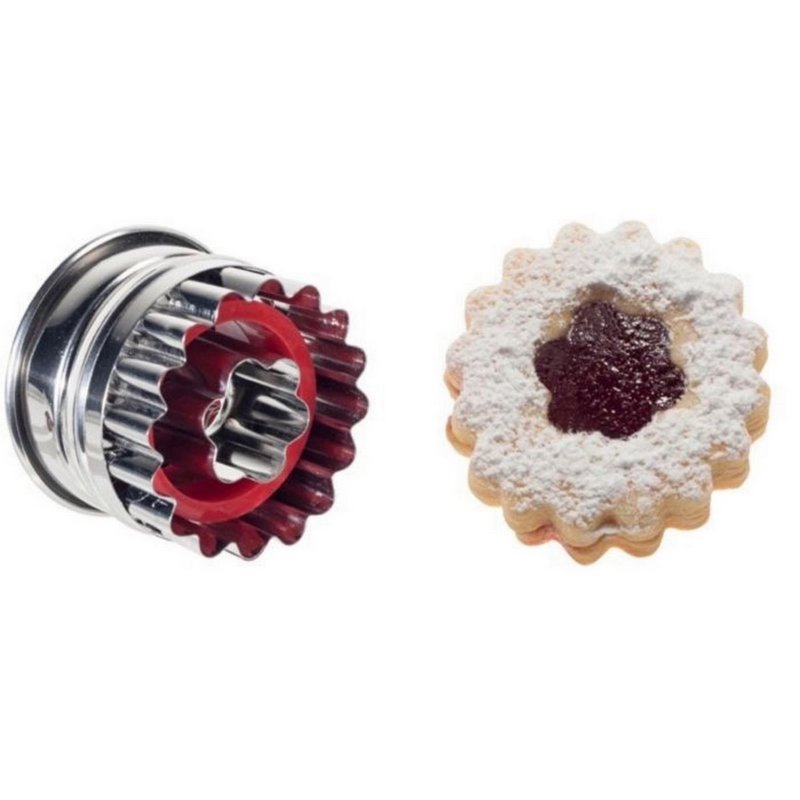 Westmark Ausstechform Linzer Rosette 