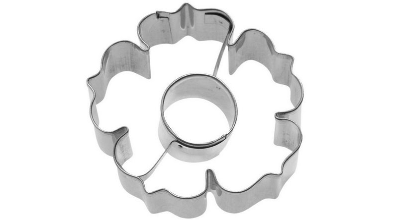 Westmark Ausstechform Rosette mit Innenkreis 
