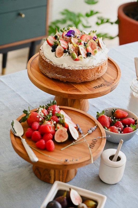 teakhaus Tortenplatte Bistro S 