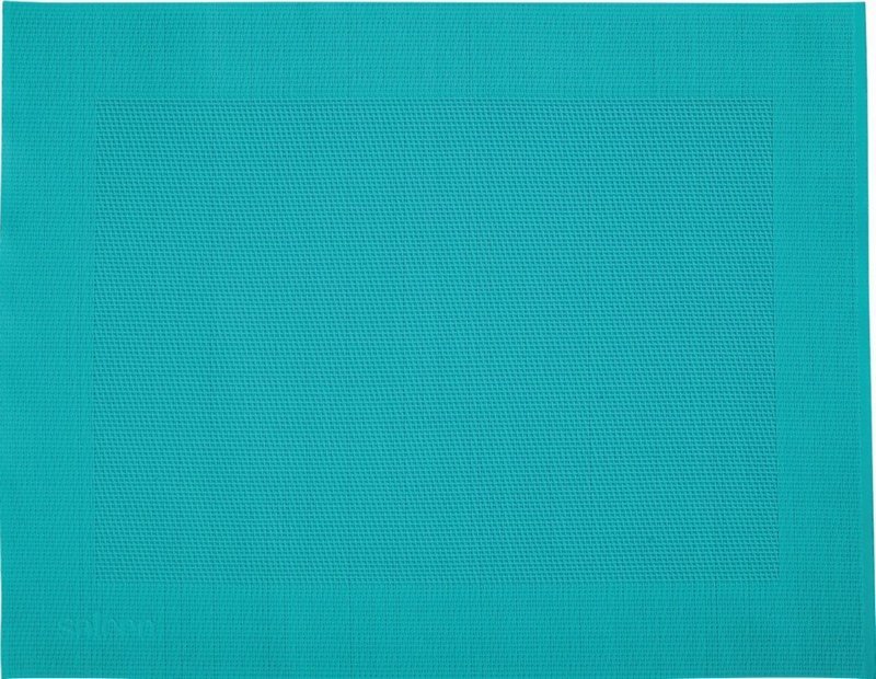 Westmark Tischset Rahmen eckig aquamarin 