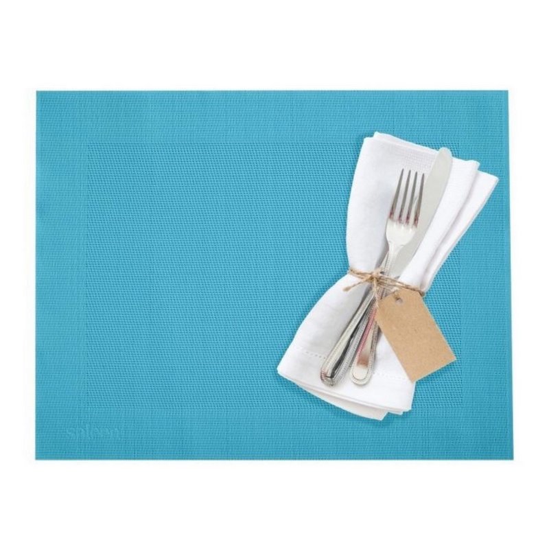 Westmark Tischset Rahmen eckig aquamarin 