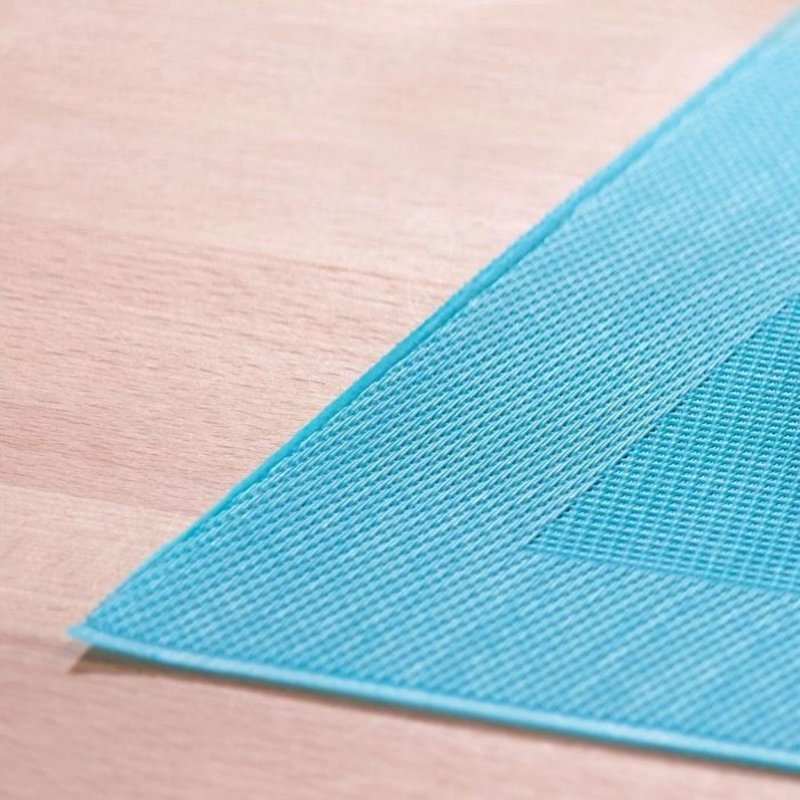 Westmark Tischset Rahmen eckig aquamarin 