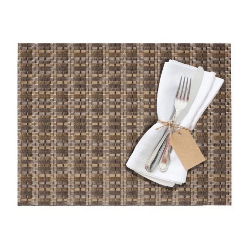 Westmark Tischset Edel eckig gold silber 