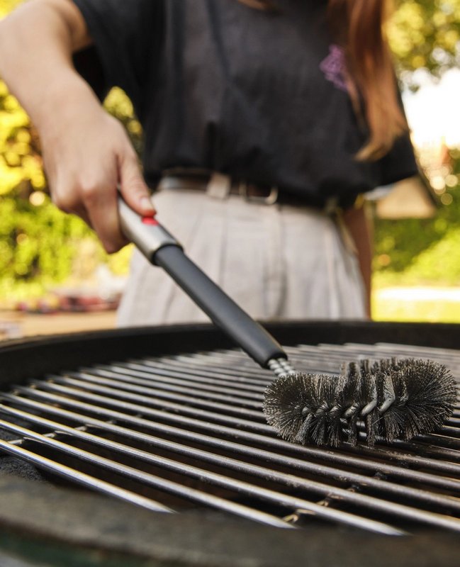 JosephJoseph Reinigungsbürste GrillOut BBQ einziehbarer Kopf 