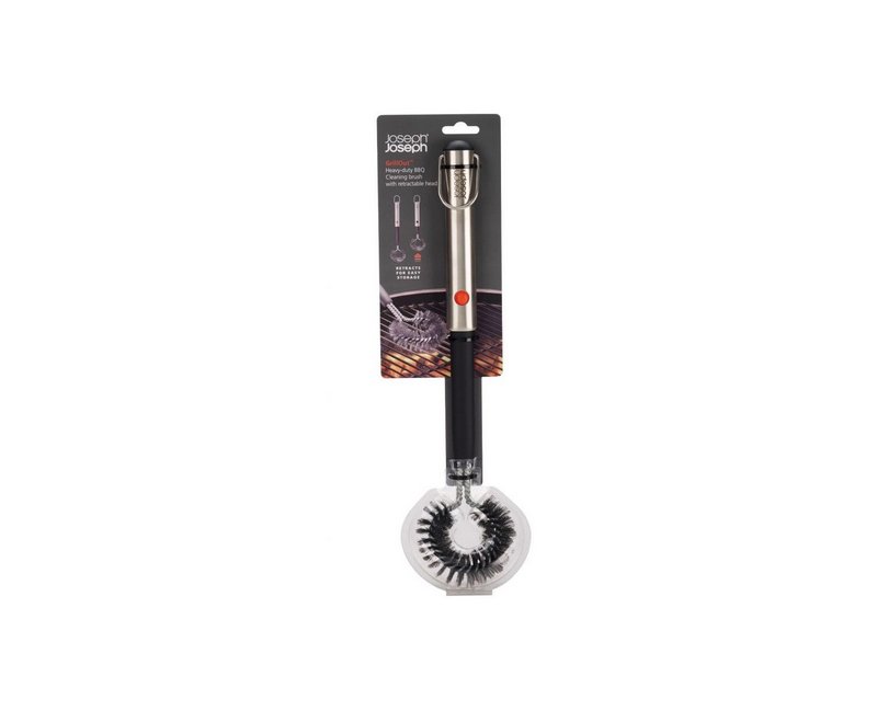 JosephJoseph Reinigungsbürste GrillOut BBQ einziehbarer Kopf 