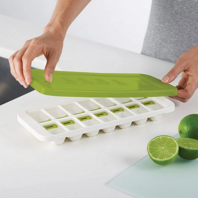 Joseph Joseph Quicksnap Plus Eiswürfelbehälter weiss blau 13x32.2x3.5 cm 
